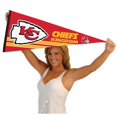 thumbnail image 1 of WinCraft Kansas City Chiefs Chiefs Kingdom Pennant Banner Flag, 1 of 3