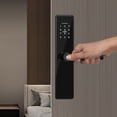 thumbnail image 1 of Cerradura De Entrada De Puerta Inteligente, Cerradura De Puerta Con Huella Dactilar, 5 Métodos De Desbloqueo, Interfaz Tipo C De aleación De Aluminio Para El Hogar, 1 of 7