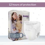Bambo Nature Dream Toddler Training Pants, Eco-Friendly - Size 6, 40 lbs and up, 19 Count, 1 Pack
