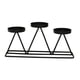 thumbnail image 2 of Porta vela Candelabro moderno candelabro decorativo candelabro de luz de té candelabro de Metal para el hogar sala de estar decoración del banquete de boda Fanmusic Porta vela, 2 of 7
