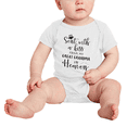 thumbnail image 2 of Sent with A Kiss from My Great Grandma in Heaven Funny Baby Boy Girl Jumpsuits Unisex, 2 of 5
