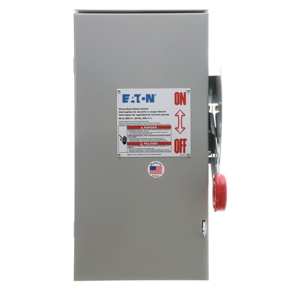 Cutler Hammer DH362URK 60A 600V 3 Pole NF SW N-3R