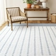 thumbnail image 2 of SAFAVIEH Martha Stewart Mindy Geometric Area Rug, Navy/Ivory, 8' x 10', 2 of 10