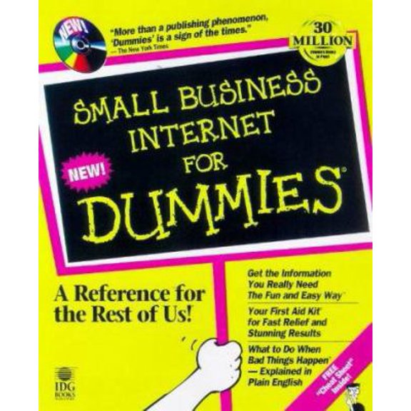 Pre-Owned Small Business Internet for Dummies (Paperback) 0764502883 9780764502880