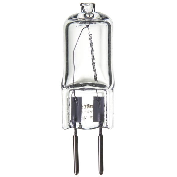 2Pk - SUNLITE 50w 120v Single Ended T3.5 GY6.35 Bi-Pin Base Clear 3200K Halogen Lamp