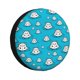 thumbnail image 1 of Balery Hippo In Water Head Cubiertas para Neumáticos - Protector Resistente para Neumáticos de Camioneta, SUV, Remolque, Camper y RV-16 inch, 1 of 6