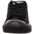 thumbnail image 4 of Converse Chuck Taylor All Star Canvas Low Top Sneaker, Black Monochrome ,5.5 mens_us/7.5 womens_us, 4 of 8