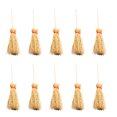 thumbnail image 1 of Miangastore Modèles Miniatures Kaki 10 Pcs 3.7X0.6X0.6In Forme de Balai Miniature, 1 of 8