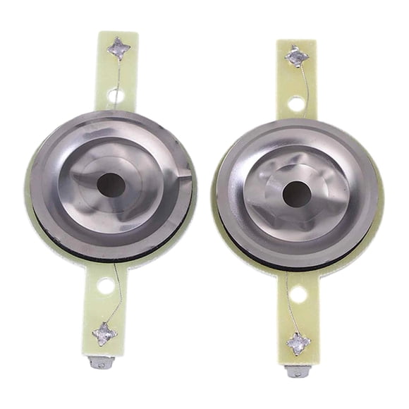 2 diafragmas de altavoz de 25,4 mm, profesionales, redondos, ligeros, de película resistente, para sistemas de altavoces, diafragma de tweeter