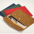 thumbnail image 6 of Uxcell PU Leather A4 File Folder, Document Holder with Snap Closure for Easy Access 1 Gray, 6 of 6