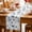 Gray Blue, variant on Blue Grey Spring Floral Table Runner, Summer Flowers Botanical Washable Cotton Linen Table Runners 48 Inches Long, Dresser Scarf Runner for Nightstand/Coffee/End Tables 13''x48''