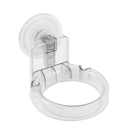 Bathroom Plastic Vacuum Suction Cup Hair Blower Dryer Drier Holder Stand