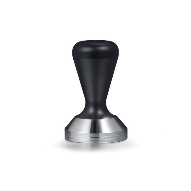 Tamper de Café Inteprter Mango Antideslizante de Acero Inoxidable 51 mm Negro