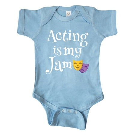 

Inktastic Acting is my Jam Drama Theater Actress Gift Baby Boy or Baby Girl Bodysuit