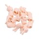 thumbnail image 5 of Muñecas en miniatura, modelo de mano, muñeca de repuesto DIY, accesorios de juguete, figura de acción a escala 1/12 para juego de simulación, muñeca D rosado, 5 of 7