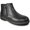 Black, variant on bravo! Men Waterproof Winter Boot MARK-4 Fur Lined Boot with Double Zipper Black