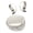 white, variant on UNVO Q20 AI Wireless Translation Earbuds with 70 Hour Bluetooth 5.4 Sports Earbuds, Wireless Smart Touch Screen, Ear Cup with Ear Hooks, IPX5 Waterproof for Business and Travel