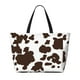 thumbnail image 2 of Fotbe Brown Cow Bolsa de Viaje para Playa - Resistente al Agua, Bolsa Tote de Gran Capacidad y Ligera con 7 Bolsillos para Mujeres y Hombres, 2 of 7