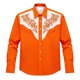 thumbnail image 4 of Camisetas de Navidad de Manga Larga de los Hombres Imprimir de Moda Casual Manga Larga Turndown Collar Blusa para Primavera Invierno Al Aire Libre Diario, 4 of 4