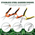 thumbnail image 2 of 3-Pack Stainless Steel Pruning Shears for Gardening, Ideal Plant & Bonsai Clippers, 2 of 9