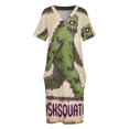 thumbnail image 4 of Vestido holgado con bolsillos Hashsquatch 2.0, ropa de mujer para verano 2025, vestido de noche para mujer, ropa de fiesta 2025, vestido largo para mujer, 4 of 7