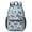 Monster Cartoon Truck Blue Pattern, variant on Monster Cartoon Truck Black Pattern 17" Waterproof Oxford School Backpacks for Teens, S-Shape Padded Straps, for School, Travel, Hiking, Camping
