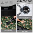 thumbnail image 5 of Xixirimido Universal Car Trunk Mat, All Weather Trunk Protection Cargo Liner Stylish Auto Interior Accessories Durable Cargo Mat 29" x 39", Boho Cottagecore Floral Leaf, 5 of 7