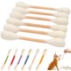 thumbnail image 5 of Palitos de lana natural para limpiar los dientes de los gatos: juguete masticable suave para aliviar la dentición, el cuidado bucal de las mascotas y el estrés., 5 of 6