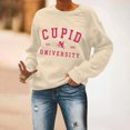 thumbnail image 2 of Patlollav Valentine's Day Womens Long Sleeve Top Sweater, 2 of 6
