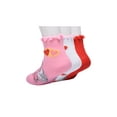 thumbnail image 5 of Character Toddler Valentine's Ankle Socks, 3- Pack, Sizes 12M- 5T, 5 of 5