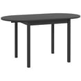 thumbnail image 1 of CoSoTower Table de Cuisine en Bois Massif, Tables à Abattants pour Petits Espaces, Table de Salle à Manger Pliante, Noir, 1 of 7