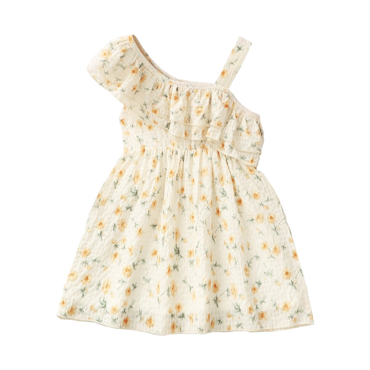 5T Little Girls Clothes 6 Years Little Girls Summer Dress Sleeveless