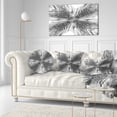 thumbnail image 3 of Designart Fractal 3D Magical Depth - Contemporary Throw Pillow - 12x20, 3 of 5