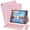Pink, variant on 7-Color Backlit Keyboard Case + Mouse for iPad 10th Gen 2022 / 11th Gen A16 2025