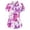 A-Purple190, variant on XIAONU Argyle Pattern Polo Shirt for Women Short-Sleeve Athletic Golf Everyday Polos