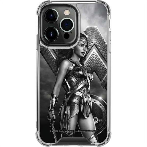 Skinit The Justice League (2017) Wonder Woman Poster iPhone 14 Pro Clear Case
