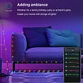 thumbnail image 2 of APP String Lights Illumination Smart BT String Lights Decoration Colorful Lights, 2 of 6