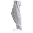 thumbnail image 2 of xiaxaixu Men Autumn Casual Sweatpants, Solid Color Loose Trousers with Pockets, 2 of 9
