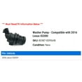 thumbnail image 2 of Washer Pump - Compatible with 2016 IS200t, 2 of 3