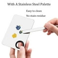 thumbnail image 2 of Fymlhomi Cosmetic spatula, Stainless Steel Makeup Spatula and Palette Set, Professional Makeup Tool, Korean Picasso Makeup Spatula, 2 of 7