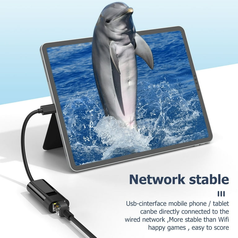 ODOMY Portable Network Adapter USB to Ethernet Adapter Cable,USB 