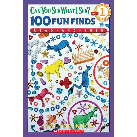 Pre-Owned Can You See What I See? 100 Fun Finds Read-And-Seek (Scholastic Reader, Level 1) (Paperback) 0545078881 9780545078887