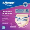 thumbnail image 2 of Attends Discreet Sous-vêtements pour Femmes - Petit - Caisse de 80 Pcs, 2 of 5