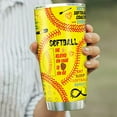 thumbnail image 6 of Softball Gifts For Girls, Softball Coffee Tumbler, Softball Water Bottles For Team, Softball Travel Cups, Softball Gifts For Girls Boy 10-12, 20oz Softball Insulated Cups With Lid, 6 of 6