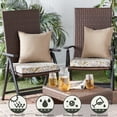thumbnail image 5 of Greendale Home Fashions 17'' x 17'' Reversible Outdoor Throw Pillow, Set of 2, Coronado, 5 of 5