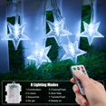 thumbnail image 3 of Luces en Cadena con Estrellas Brightown 5,2 metros 50 LED a Pilas, 3 of 8