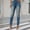 Dark Blue, variant on Women Casual Stretch Jeans Distressed Denim Pants Skinny Fit Comfortable Vacation Everyday Wear Trendy Fashion Tapered Ankle Length Straight Leg Corduroy Pants Womens Womens Pants Casual