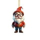 thumbnail image 2 of ¡Rebajas Sorprendentes!, Colgante de árbol de Navidad enano de acrílico 2D Lindo colgante de regalo 2D con impresión doble de enano navideño Akmoler, 2 of 8