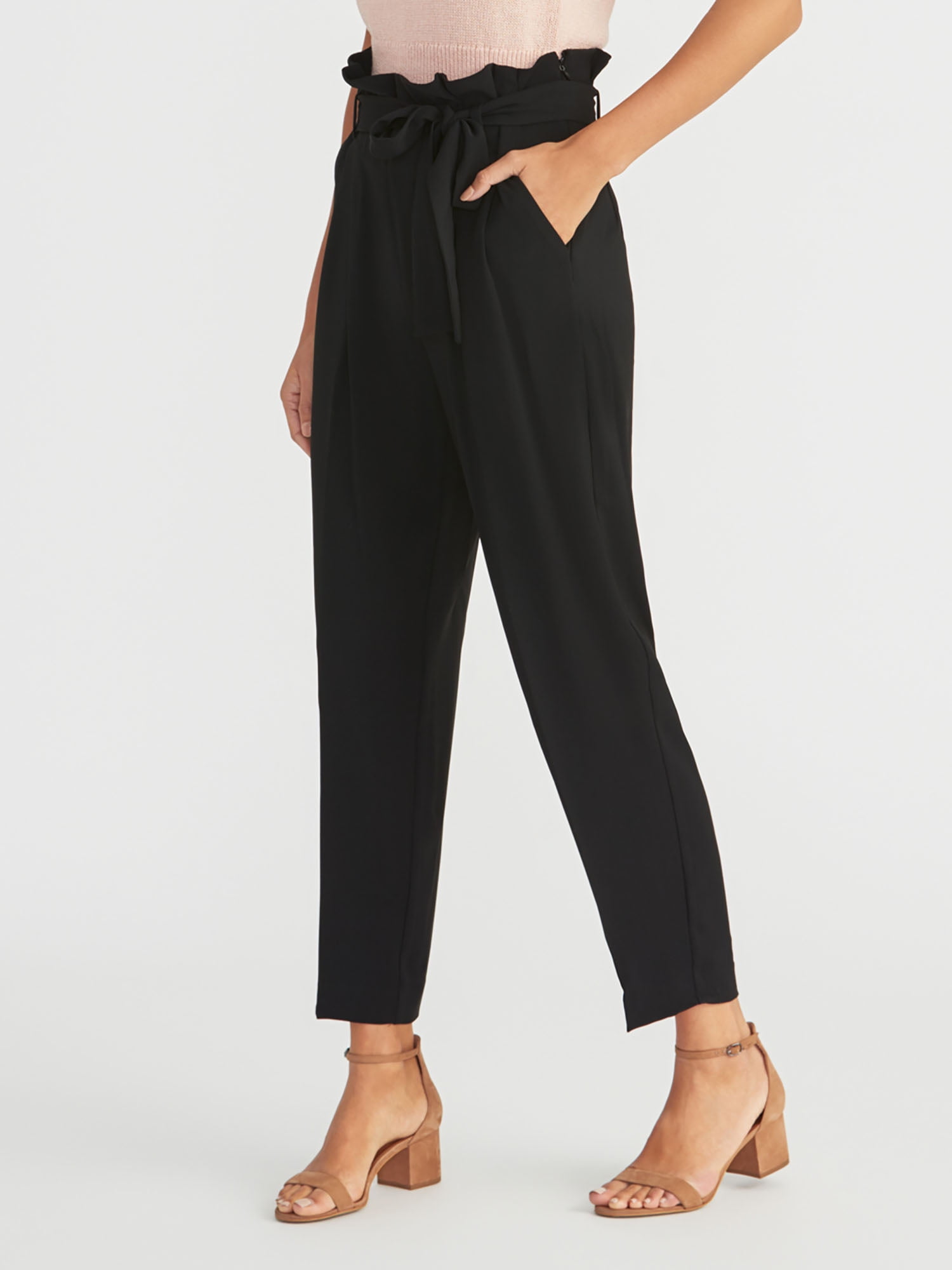 Rachel roy paper bag trousers clearance