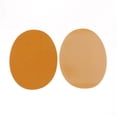 thumbnail image 2 of 6x Patchs Thermocollants Réparation Autocollant Décoratif Réparation Coudière Genou Ovale Jaune, 2 of 7